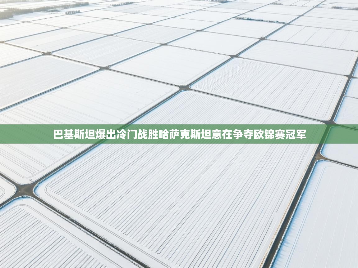 巴基斯坦爆出冷门战胜哈萨克斯坦意在争夺欧锦赛冠军  第2张