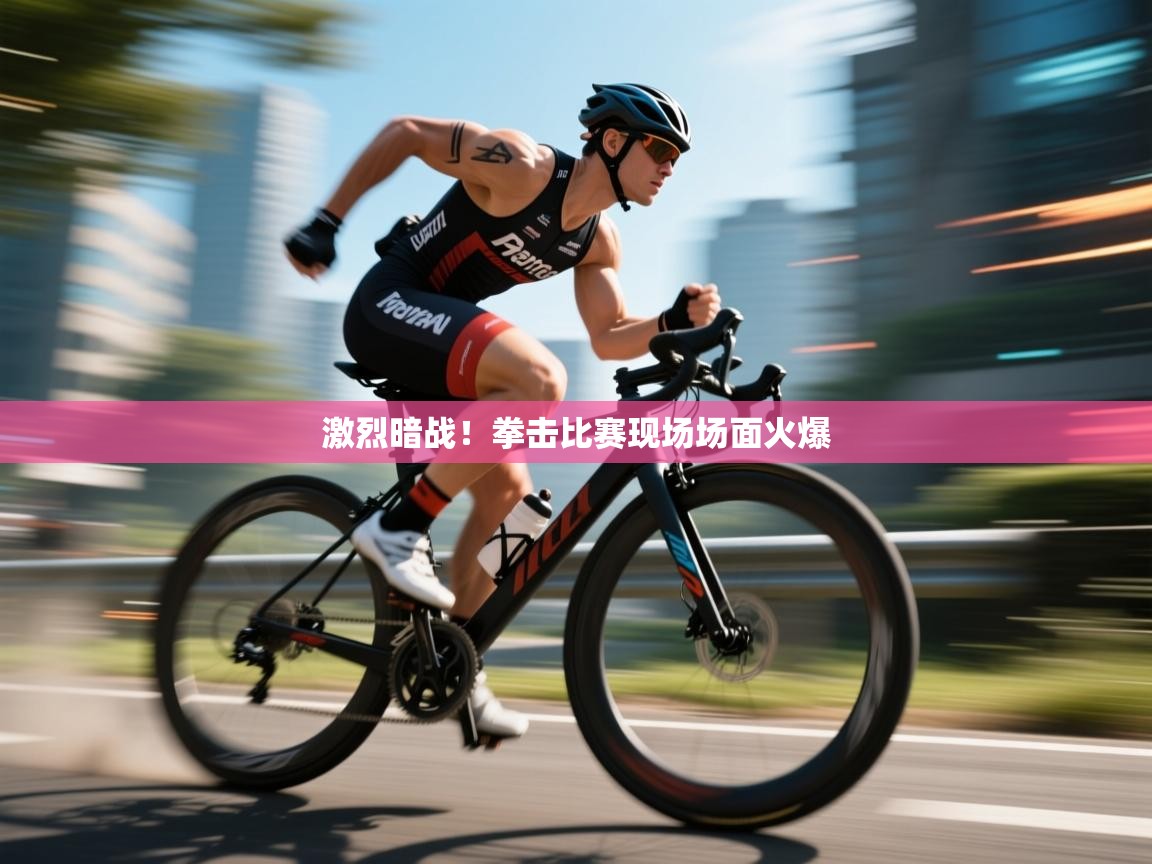 激烈暗战！拳击比赛现场场面火爆